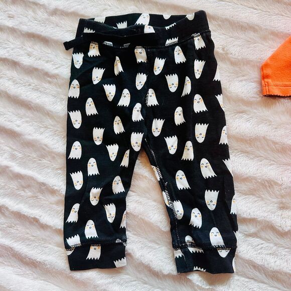 Girls 6 month Halloween Onesie and ghost pants - Picture 2 of 5